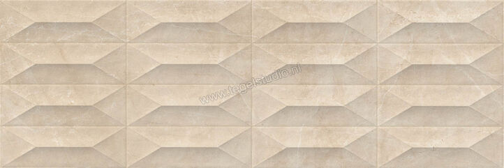  Ragno Imperiale Avorio 30x90 cm Wandtegel Gemma 3D Glanzend Gestructureerd Glossy R759 | 387421