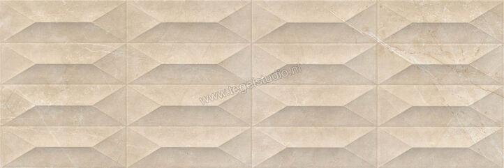  Ragno Imperiale Avorio 30x90 cm Wandtegel Gemma 3D Glanzend Gestructureerd Glossy R759 | 387424