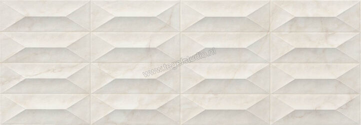  Ragno Imperiale Calacatta 30x90 cm Wandtegel Gemma 3D Glanzend Gestructureerd Glossy R758 | 387436