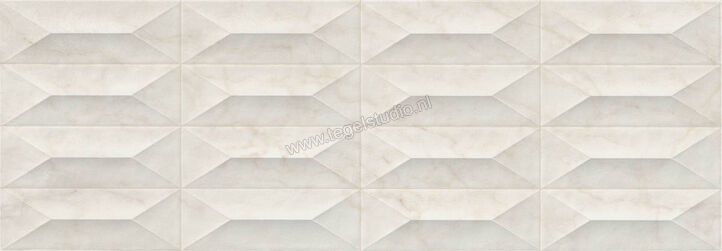  Ragno Imperiale Calacatta 30x90 cm Wandtegel Gemma 3D Glanzend Gestructureerd Glossy R758 | 387439