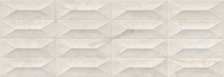  Ragno Imperiale Calacatta 30x90 cm Wandtegel Gemma 3D Glanzend Gestructureerd Glossy R758 | 387451