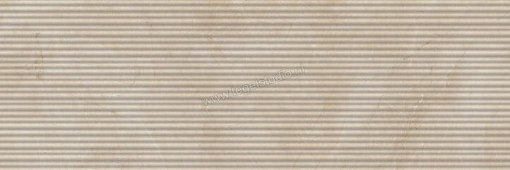  Ragno Imperiale Crema 30x90 cm Wandtegel Struttura Shangai 3D Mat Gestructureerd Semimatt R74S | 387526