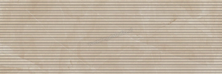  Ragno Imperiale Crema 30x90 cm Wandtegel Struttura Shangai 3D Mat Gestructureerd Semimatt R74S | 387538