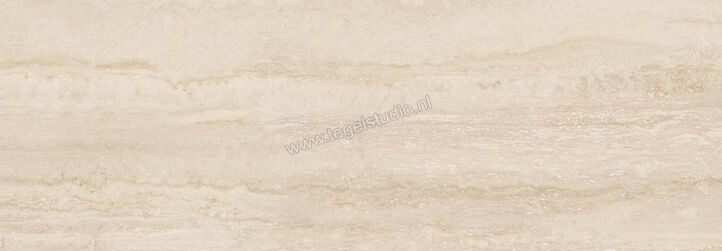  Ragno Imperiale Travertino 30x90 cm Wandtegel Glanzend Vlak Glossy R74H | 387709
