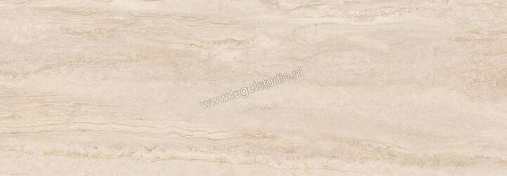  Ragno Imperiale Travertino 30x90 cm Wandtegel Glanzend Vlak Glossy R74H | 387712