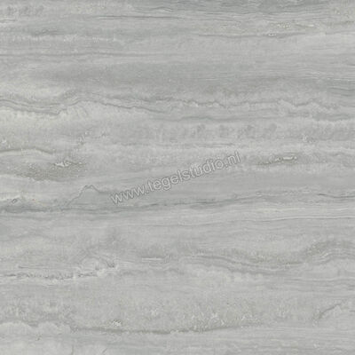  Ragno Imperiale Travertino Grigio 58x58 cm Vloertegel / Wandtegel Glanzend Vlak Glossy R732 | 388063