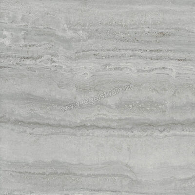  Ragno Imperiale Travertino Grigio 58x58 cm Vloertegel / Wandtegel Glanzend Vlak Glossy R732 | 388072