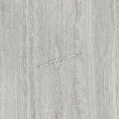  Ragno Imperiale Travertino Grigio 58x58 cm Vloertegel / Wandtegel Glanzend Vlak Glossy R732 | 388078