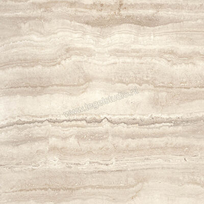  Ragno Imperiale Travertino 58x58 cm Vloertegel / Wandtegel Glanzend Vlak Glossy R731 | 388090