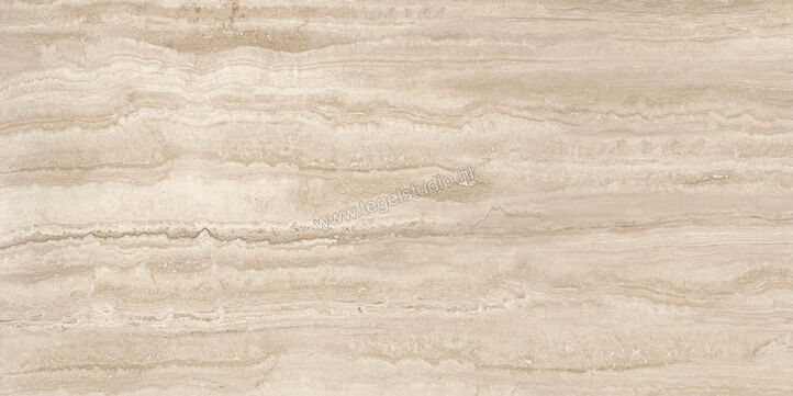  Ragno Imperiale Travertino 58x116 cm Vloertegel / Wandtegel Glanzend Vlak Glossy R72K | 388348