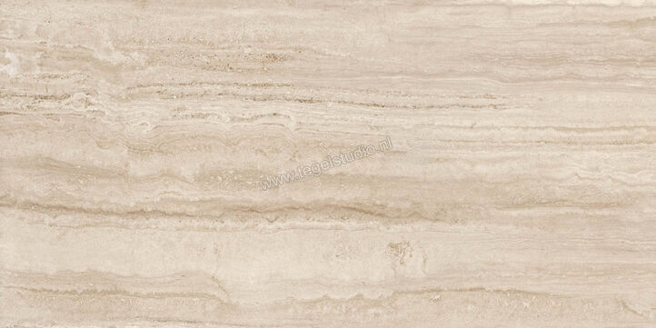  Ragno Imperiale Travertino 58x116 cm Vloertegel / Wandtegel Glanzend Vlak Glossy R72K | 388351