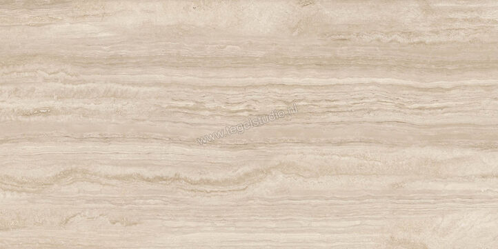  Ragno Imperiale Travertino 58x116 cm Vloertegel / Wandtegel Glanzend Vlak Glossy R72K | 388354