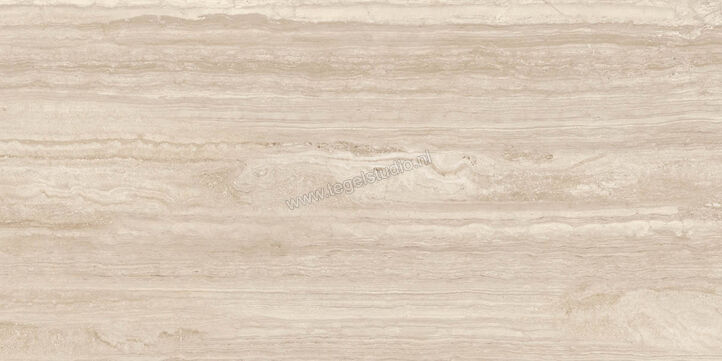  Ragno Imperiale Travertino 58x116 cm Vloertegel / Wandtegel Glanzend Vlak Glossy R72K | 388357