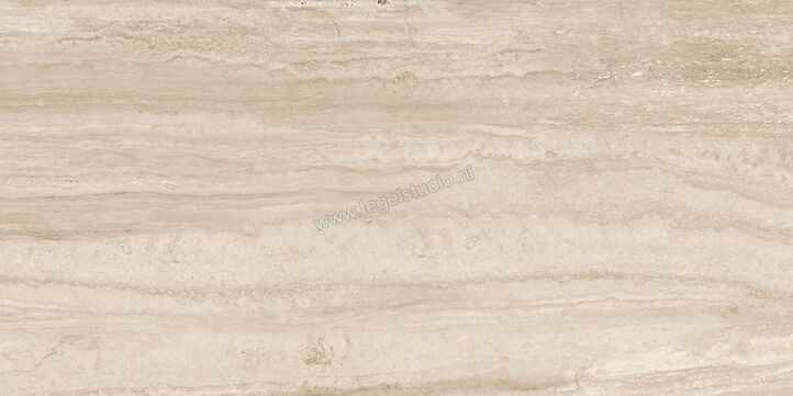  Ragno Imperiale Travertino 58x116 cm Vloertegel / Wandtegel Glanzend Vlak Glossy R72K | 388363