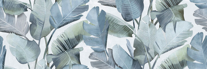  Ragno Mixed Tropico Freddo 40x120 cm Wandtegel Decoro Tropico Mat Vlak Naturale RA3W | 388684