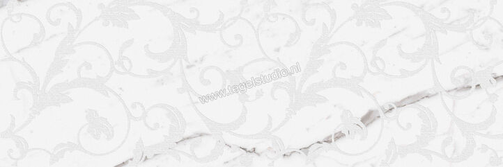  Ragno Mixed Statuario Venato 40x120 cm Wandtegel Decoro Glam Mat Vlak Naturale RA2S | 388705