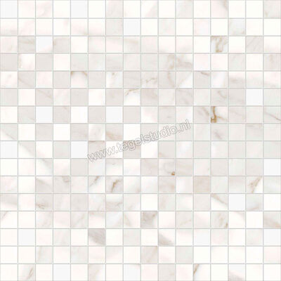  Ragno Mixed Calacatta Nobile 40x40 cm Mozaiek Mat Vlak Naturale R9VF | 388735