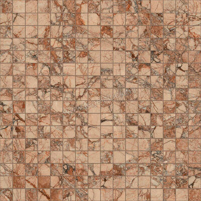  Ragno Mixed Breccia Pernice 40x40 cm Mozaiek Breccia Mat Vlak Naturale R9VC | 388744
