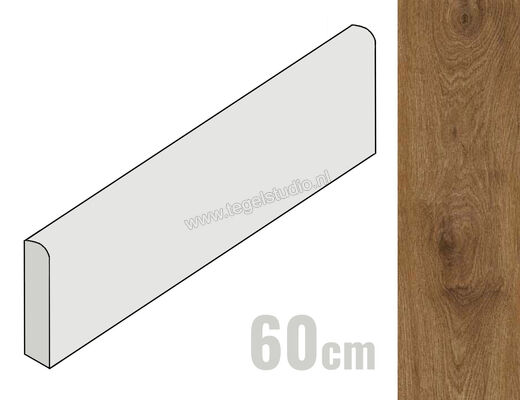  Ragno Ossimori Miele 6x60 cm Plint Extra Matt Mat Vlak Naturale R9WG | 389419
