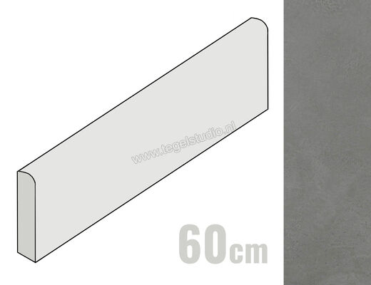  Ragno Re_Solution Pencil 7x60 cm Plint Mat Vlak Naturale R6UF | 390205