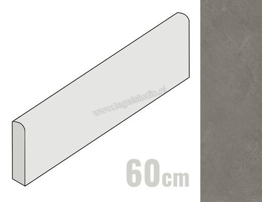  Ragno Re_Solution Greige 7x60 cm Plint Mat Vlak Naturale R6UD | 390208