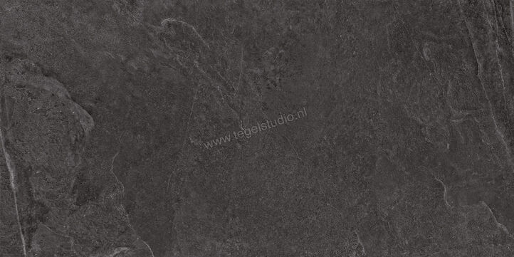  Ragno Realstone_Slate Black 75x150 cm Vloertegel / Wandtegel Mat Gestructureerd Naturale R5YT | 393553
