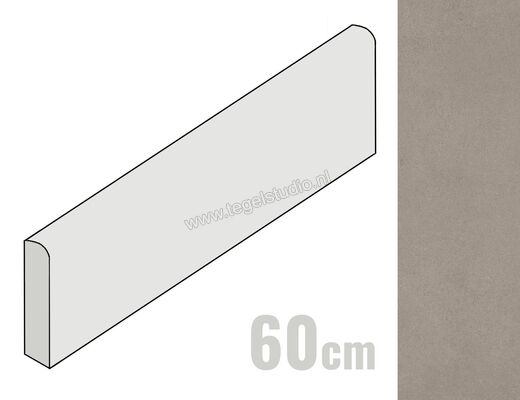  Ragno Replace Tortora 7x60 cm Plint Mat Vlak Naturale R5NF | 394018
