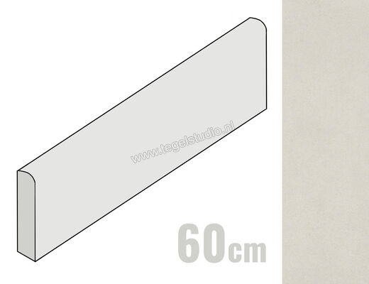  Ragno Replace Bianco 7x60 cm Plint Mat Vlak Naturale R5ND | 394024