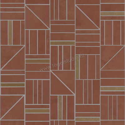  Ragno Resina Terracotta 40x43 cm Mozaiek Forme Mat Vlak Naturale R7LK | 394108