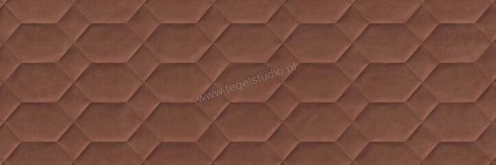  Ragno Resina Terracotta 40x120 cm Wandtegel Struttura Bee 3D Mat Gestructureerd Naturale R79S | 394240