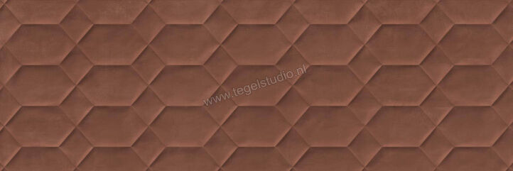  Ragno Resina Terracotta 40x120 cm Wandtegel Struttura Bee 3D Mat Gestructureerd Naturale R79S | 394252