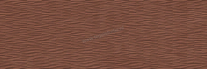  Ragno Resina Terracotta 40x120 cm Wandtegel Struttura Wall 3D Mat Gestructureerd Naturale R79J | 394390