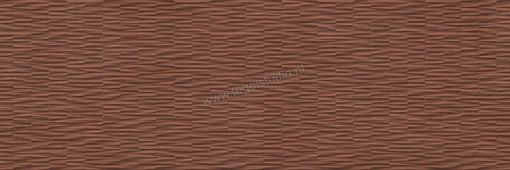  Ragno Resina Terracotta 40x120 cm Wandtegel Struttura Wall 3D Mat Gestructureerd Naturale R79J | 394402