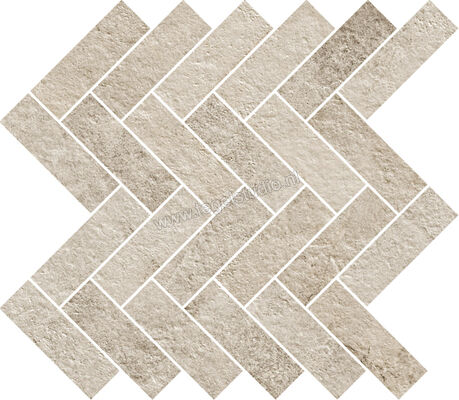  Ragno Stoneway_Ardesia Beige 30x36 cm Mozaiek Freccia Mat Gestructureerd Naturale R5VZ | 395803