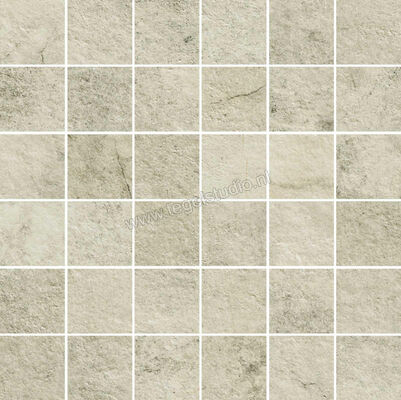  Ragno Stoneway_Ardesia Beige 30x30 cm Mozaiek 5x5 Mat Gestructureerd Naturale R5VV | 395815