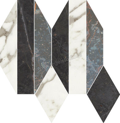  Topcollection On Stage Fortune Adelphi Boulevard 32x39 cm Vloertegel / Wandtegel Modulo Theater Glanzend Vlak Molata 0133517 | 397272
