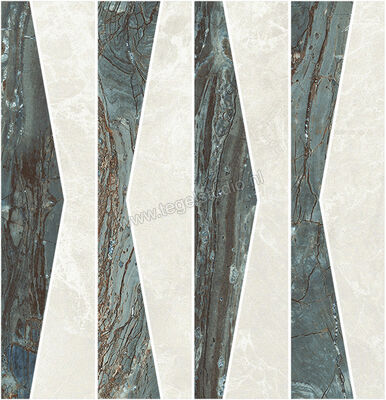  Topcollection On Stage Boulevard 28x29 cm Vloertegel / Wandtegel Modulo Recital Glanzend Vlak Molata 0133519 | 397278