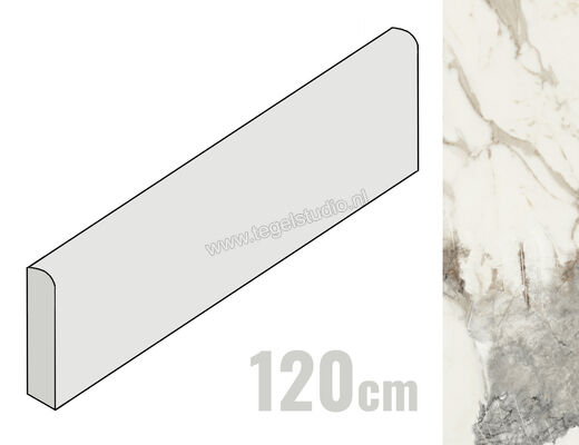  Monocibec On Stage Victoria 7.1x120 cm Plint Mat Vlak Naturale 0133928 | 397287