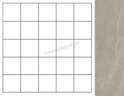  Imola Ceramica Azuma Rock Grey G 30x30 cm Mozaiek Mat Vlak Natural MK.A.RCK 30G | 399465