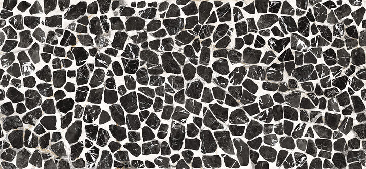  Imola Ceramica The Room Turtle 120x260 cm Decor Dikte: 6,5 mm Glanzend Vlak Lappato TURTLE6 260LP | 400050