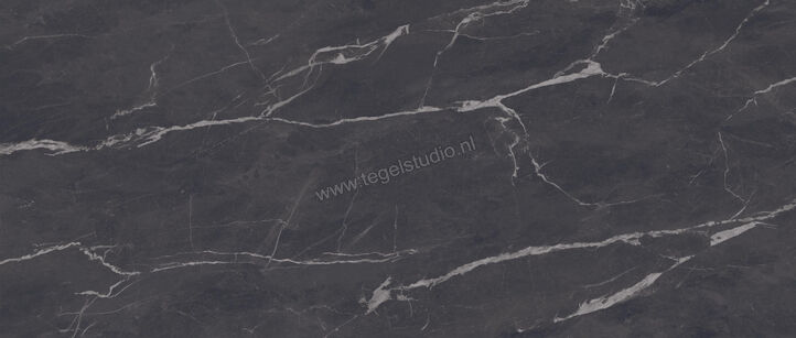  Imola Ceramica The Room Montecarlo Black 120x278 cm Vloertegel / Wandtegel Dikte: 6,5 mm Glanzend Vlak Lappato MON BL6 278 LP | 400314