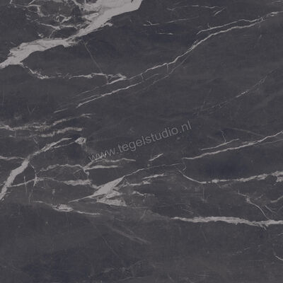  Imola Ceramica The Room Montecarlo Black 120x120 cm Vloertegel / Wandtegel Dikte: 6,5 mm Glanzend Vlak Lappato Honed MON BL6 120 LPM | 400365