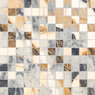  Imola Ceramica The Room Calacatta Picasso 30x30 cm Mozaiek Dikte: 6,5 mm Mat Vlak Naturale MK.CAL PI6 30 | 400545