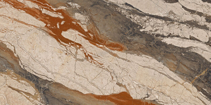  Imola Ceramica The Room Breccia Phoenix 60x120 cm Vloertegel / Wandtegel Dikte: 6,5 mm Glanzend Vlak Lappato BRE PH6 12 LP | 401640