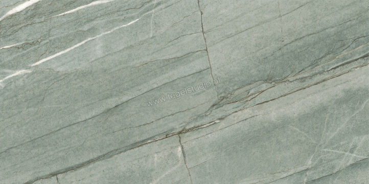  Imola Ceramica The Room Tiffany Green 60x120 cm Vloertegel / Wandtegel Dikte: 6,5 mm Glanzend Vlak Lappato Honed TIF GR6 12 LPM | 401916