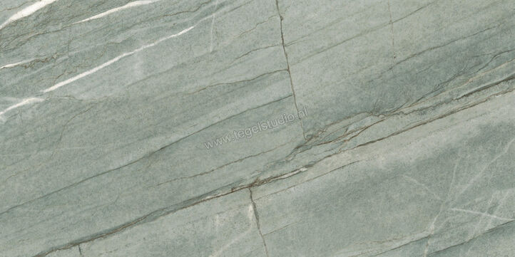  Imola Ceramica The Room Tiffany Green 60x120 cm Vloertegel / Wandtegel Dikte: 6,5 mm Glanzend Vlak Lappato TIF GR6 12 LP | 401940