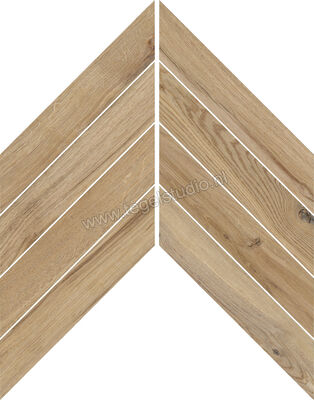 Villeroy & Boch Wood Selection Rustic Oak 10x50 cm Vloertegel / Wandtegel (Excellence) Chevron Mat Gestructureerd VilbostonePlus 2783 WL21 8 | 405411