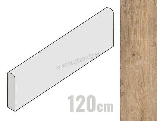  Villeroy & Boch Wood Selection Antique Wood 5x120 cm Plint (Excellence) Mat Gestructureerd VilbostonePlus 2877 WL22 0 | 405441
