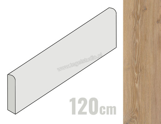  Villeroy & Boch Wood Selection Limed Oak 5x120 cm Plint (Excellence) Mat Gestructureerd VilbostonePlus 2877 WL20 0 | 405459