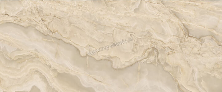  La Fabbrica Onice Iride Ambra 60x120 cm Vloertegel / Wandtegel Glanzend Vlak Lappato 173064 | 405873